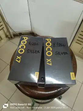 SALE POCO X7 5G 8/256 NEW FRESH RESMI