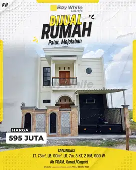 Dijual Rumah Baru 2 Lantai Bagus Siap Huni Dekat Kampus UNS Solo