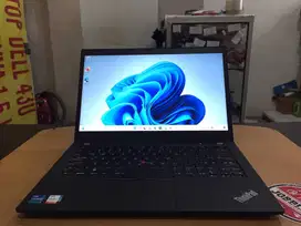 Lenovo ThinkPad T14 Core i5Gen11 Ram 16GB SSD 256GB Touchscren Mulus