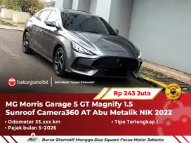 [ WARRANTY ] MG Morris Garage 5 GT 5GT Magnify 1.5 AT Abu 2022/2023