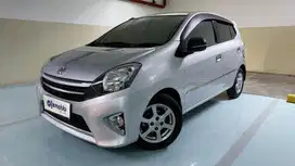 TDP 5,JT Toyota Agya 1.0 G Bensin-MT Silver 2014