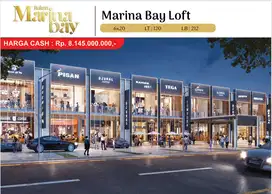 DIJUAL RUKAN MARINA BAY LOFT UKURAN 6X20 3LANTAI MEZZANINE LIMITED