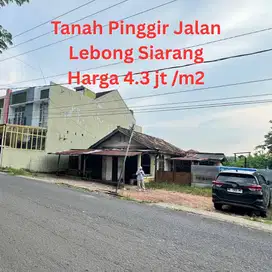 DIJUAL TANAH STRATEGIS – LEBONG SIARANG, PALEMBANG