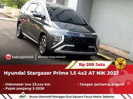 [ LOW KM ] Hyundai Stargazer Prime 1.5 4x2 AT Abu 2022/2023