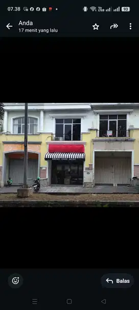 DIJUAL CEPAT RUKO CRYSTAL 2 LANTAI HADAP JALAN