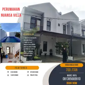 HUNIAN NUANSA VILLA HANYA 7 MENIT KE STASIUN KCIC WHOOSH PADALARANG