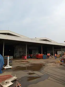 Dijual gudang bagus di jakarta timur luas keseluruhan 14.014 m RGI