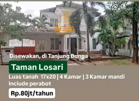disewakan rumah mewah tanjung bunga dengan perabot