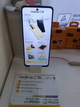 REALME  C75 bisa cicilan tanpa dp ktp aja