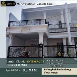 443.Rumah Mewah Classic Modern Siap Huni Selangkah Gerbang Tol Meruya