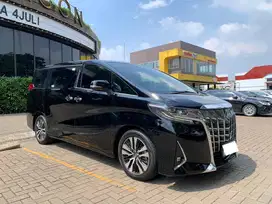 TOYOTA ALPHARD 2.5 G AT MATIC 2018 HITAM , KM 59RB