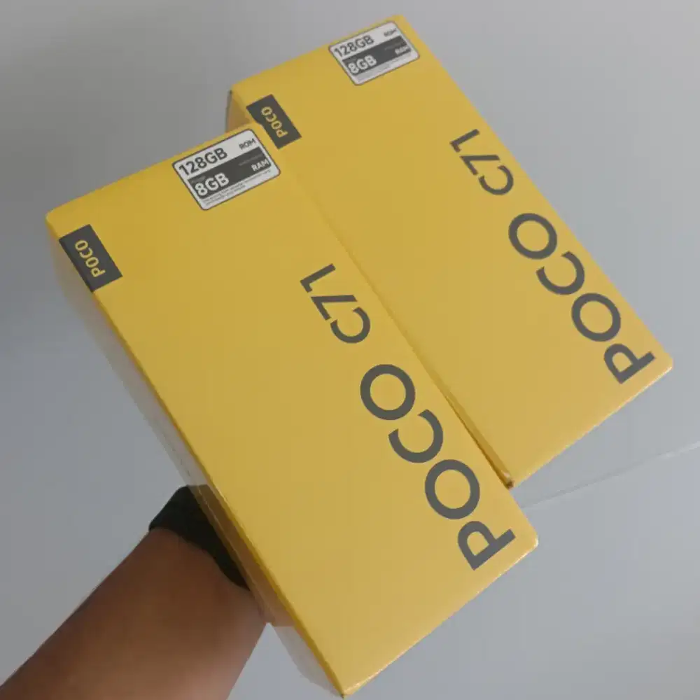 POCO C71 4/128 GB Garansi Resmi. Segel No Repack