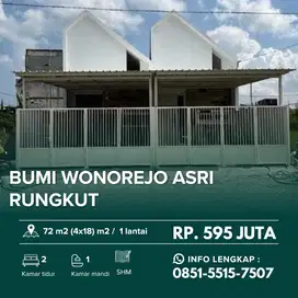 BUMI WONOREJO ASRI 595 Juta ‼️Rumah Siap Huni Rungkut Akses Merr