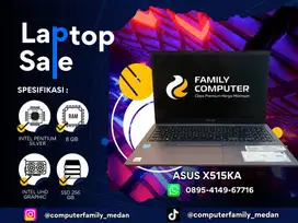 ASUS X515KA|INTEL PENTIUM SILVER |INTEL UHD GRAPHIC|RAM 8GB|SSD 256GB