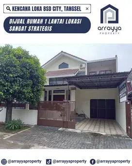 DIJUAL RUMAH 2 LANTAI CLUSTER ANGGREK LOKA BSD'ENB217
