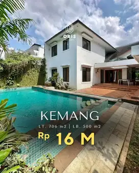 Kemang Tropical Villa Resort Dalam Compound One Gate System