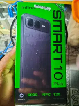 Infinix Smart 10 Plus Ram 8/128 Gb Segel Box + Bonus Kartu Kuota