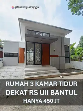 Rumah dekat Wisata Kopi Puncak Rindu Siap Huni Pandak Bantul