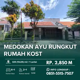 MEDOKAN Rumah Kost‼️Hitung Tanah Rumah dekat UPN Rungkut