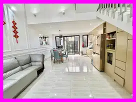 dhyana Rumah semifurnish uk 5x20m di komplek kavling polri