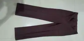 Celana three dee coklat