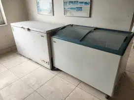Jual chestfreezer nova & sansio sliding glass door freezer