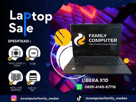 LIBERA X10 | INTEL CORE i3-8130U | RAM 8GB | SSD 512 GB