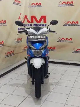 Honda Beat Eco tahun 2018 warna biru putih