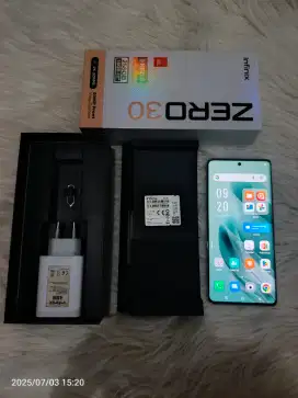 Infinix Zero 30 4G Fullset Ram 8+8GB/256GB Mulus 98% Bonus Banyak!