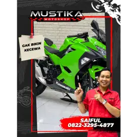 Perfect Condition!!Kawasaki Ninja 250 Fi 2018 Green N Kota-Mustika