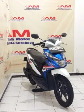 Honda Beat Eco tahun 2018 warna biru putih