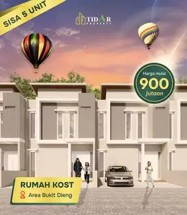 Dijual Rumah Kost Under 1 M di Area Bukit Dieng, Sukun Malang