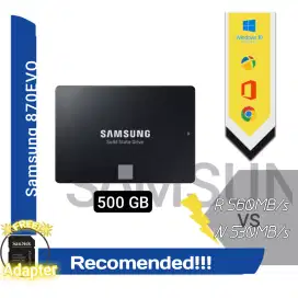 SSD GRATIS ADAPTER, Samsung 870evo 500gb langsung pakai