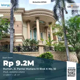 Rumah Dijual, Perum Pantai Mutiara, Pluit, Penjaringan, Jakarta Utara