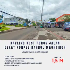 Inden Bangun Kost 14 Kamar Lokasi Strategis Kota Malang