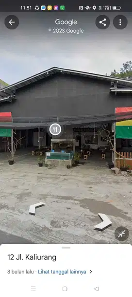 Tanah strategis cocok untuk usaha pinggir jln raya kaliurang KM 11
