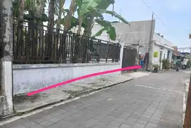 Tanah seputaran selatan tvri karang waru tegalrejo kodya