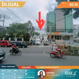 Dijual Tanah Bonus bangunan Jaksa Agung Suprapto
