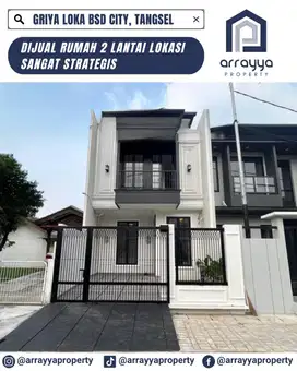 DIJUAL RUMAH CLASSIC 2 LANTAI GRIYA LOKA BSD 'HRB166