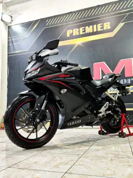 Yamaha All New R15 VVA V3 TH 2017 odo 7rb racing black keren abis