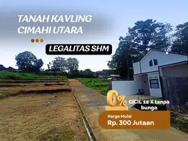 Tanah Kapling Areal Cimahi Kawasan Permukiman: Sertifikat SHM