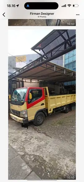 Jual mitsubishi canter FE 71L 4 ban long chasis