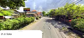 Tanah Bonus Rumah Jl Soka Denpasar Timur