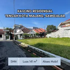 Kavling Residensial Sawojajar, Tengah Kota Malang Dekat Pusat Belanja