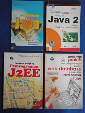 Jual bundle buku Java Development, Software Engineering, & Mapinfo