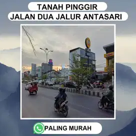 TANAH PINGGIR JALAN UTAMA ANTASARI COCOK UNTUK BISNIS