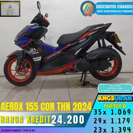 AEROX 155 CON MURAH BERGARANSI CASH/KREDIT FREE OLI STOK READY