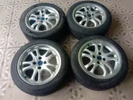 Velg compomotive ring 15 + ban gt radial