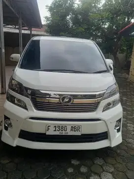Toyota Vellfire 2012 Bensin