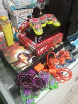 Dijual ps2 baru mulus banyak game lengkap stick 3